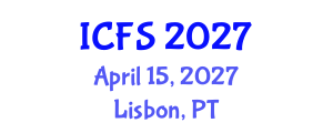 International Conference on Forensic Sciences (ICFS) April 15, 2027 - Lisbon, Portugal International Conference on Forensic Sciences (ICFS) April 15, 2027 - Lisbon, Portugal