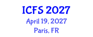 International Conference on Forensic Sciences (ICFS) April 19, 2027 - Paris, France International Conference on Forensic Sciences (ICFS) April 19, 2027 - Paris, France