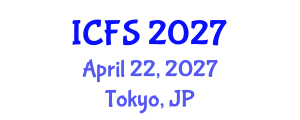 International Conference on Forensic Sciences (ICFS) April 22, 2027 - Tokyo, Japan International Conference on Forensic Sciences (ICFS) April 22, 2027 - Tokyo, Japan
