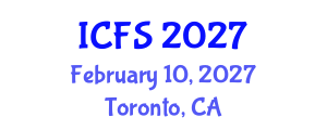 International Conference on Forensic Sciences (ICFS) February 10, 2027 - Toronto, Canada International Conference on Forensic Sciences (ICFS) February 10, 2027 - Toronto, Canada