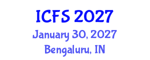 International Conference on Forensic Sciences (ICFS) January 30, 2027 - Bengaluru, India International Conference on Forensic Sciences (ICFS) January 30, 2027 - Bengaluru, India