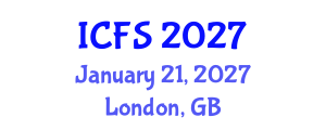 International Conference on Forensic Sciences (ICFS) January 21, 2027 - London, United Kingdom International Conference on Forensic Sciences (ICFS) January 21, 2027 - London, United Kingdom