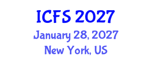 International Conference on Forensic Sciences (ICFS) January 28, 2027 - New York, United States International Conference on Forensic Sciences (ICFS) January 28, 2027 - New York, United States