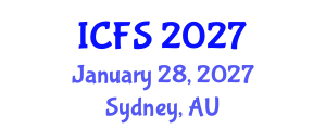 International Conference on Forensic Sciences (ICFS) January 28, 2027 - Sydney, Australia International Conference on Forensic Sciences (ICFS) January 28, 2027 - Sydney, Australia
