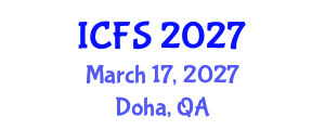 International Conference on Forensic Sciences (ICFS) March 17, 2027 - Doha, Qatar