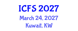 International Conference on Forensic Sciences (ICFS) March 24, 2027 - Kuwait, Kuwait International Conference on Forensic Sciences (ICFS) March 24, 2027 - Kuwait, Kuwait