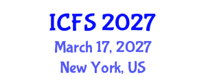 International Conference on Forensic Sciences (ICFS) March 17, 2027 - New York, United States International Conference on Forensic Sciences (ICFS) March 17, 2027 - New York, United States