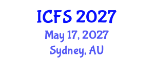 International Conference on Forensic Sciences (ICFS) May 17, 2027 - Sydney, Australia International Conference on Forensic Sciences (ICFS) May 17, 2027 - Sydney, Australia