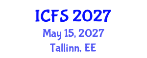 International Conference on Forensic Sciences (ICFS) May 15, 2027 - Tallinn, Estonia International Conference on Forensic Sciences (ICFS) May 15, 2027 - Tallinn, Estonia
