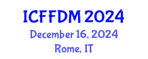 International Conference on Forest Fire Disaster Management (ICFFDM) December 16, 2024 - Rome, Italy