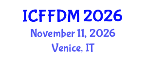 International Conference on Forest Fire Disaster Management (ICFFDM) November 11, 2026 - Venice, Italy