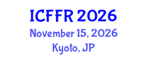 International Conference on Forestry and Forest Resources (ICFFR) November 15, 2026 - Kyoto, Japan International Conference on Forestry and Forest Resources (ICFFR) November 15, 2026 - Kyoto, Japan