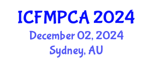 International Conference on Fracture Mechanics, Polymers, Composites and Adhesives (ICFMPCA) December 02, 2024 - Sydney, Australia