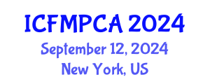 International Conference on Fracture Mechanics, Polymers, Composites and Adhesives (ICFMPCA) September 12, 2024 - New York, United States