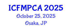 International Conference on Fracture Mechanics, Polymers, Composites and Adhesives (ICFMPCA) October 25, 2025 - Osaka, Japan