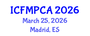 International Conference on Fracture Mechanics, Polymers, Composites and Adhesives (ICFMPCA) March 25, 2026 - Madrid, Spain
