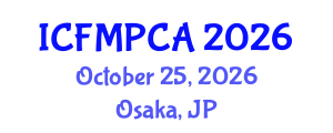 International Conference on Fracture Mechanics, Polymers, Composites and Adhesives (ICFMPCA) October 25, 2026 - Osaka, Japan