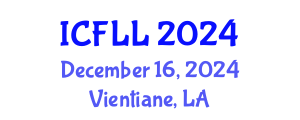 International Conference on French Language and Linguistics (ICFLL) December 16, 2024 - Vientiane, Laos