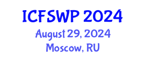 International Conference on Friction Stir Welding and Processing (ICFSWP) August 29, 2024 - Moscow, Russia