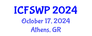 International Conference on Friction Stir Welding and Processing (ICFSWP) October 17, 2024 - Athens, Greece