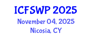 International Conference on Friction Stir Welding and Processing (ICFSWP) November 04, 2025 - Nicosia, Cyprus