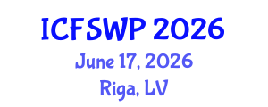 International Conference on Friction Stir Welding and Processing (ICFSWP) June 17, 2026 - Riga, Latvia