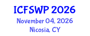 International Conference on Friction Stir Welding and Processing (ICFSWP) November 04, 2026 - Nicosia, Cyprus International Conference on Friction Stir Welding and Processing (ICFSWP) November 04, 2026 - Nicosia, Cyprus