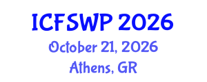 International Conference on Friction Stir Welding and Processing (ICFSWP) October 21, 2026 - Athens, Greece