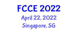 International Conference on Frontiers of Computers and Communication Engineering (FCCE) April 22, 2022 - Singapore, Singapore