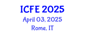 International Conference on Functional Equations (ICFE) April 03, 2025 - Rome, Italy