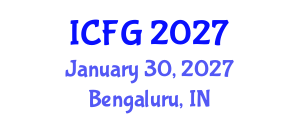 International Conference on Fungal Genetics (ICFG) January 30, 2027 - Bengaluru, India International Conference on Fungal Genetics (ICFG) January 30, 2027 - Bengaluru, India