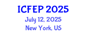 International Conference on Future Education and Pedagogy (ICFEP) July 12, 2025 - New York, United States