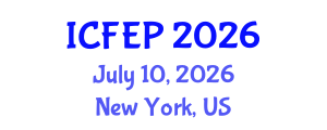 International Conference on Future Education and Pedagogy (ICFEP) July 10, 2026 - New York, United States