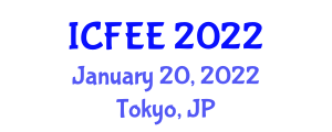 International Conference on Future Environment and Energy (ICFEE) January 20, 2022 - Tokyo, Japan