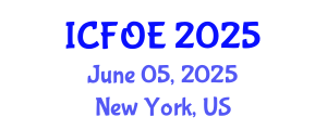 International Conference on Future of Education (ICFOE) June 05, 2025 - New York, United States International Conference on Future of Education (ICFOE) June 05, 2025 - New York, United States