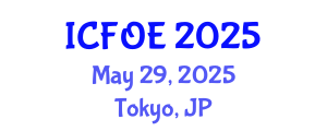 International Conference on Future of Education (ICFOE) May 29, 2025 - Tokyo, Japan International Conference on Future of Education (ICFOE) May 29, 2025 - Tokyo, Japan