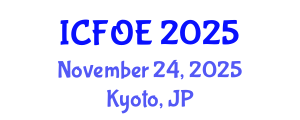 International Conference on Future of Education (ICFOE) November 24, 2025 - Kyoto, Japan International Conference on Future of Education (ICFOE) November 24, 2025 - Kyoto, Japan