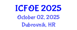 International Conference on Future of Education (ICFOE) October 02, 2025 - Dubrovnik, Croatia International Conference on Future of Education (ICFOE) October 02, 2025 - Dubrovnik, Croatia