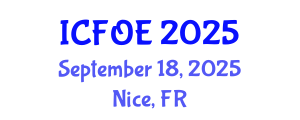 International Conference on Future of Education (ICFOE) September 18, 2025 - Nice, France International Conference on Future of Education (ICFOE) September 18, 2025 - Nice, France