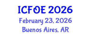 International Conference on Future of Education (ICFOE) February 23, 2026 - Buenos Aires, Argentina International Conference on Future of Education (ICFOE) February 23, 2026 - Buenos Aires, Argentina