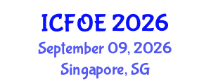 International Conference on Future of Education (ICFOE) September 09, 2026 - Singapore, Singapore International Conference on Future of Education (ICFOE) September 09, 2026 - Singapore, Singapore