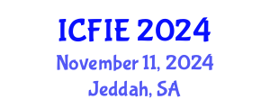 International Conference on Fuzzy Information and Engineering (ICFIE) November 11, 2024 - Jeddah, Saudi Arabia