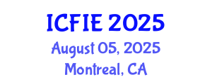 International Conference on Fuzzy Information and Engineering (ICFIE) August 05, 2025 - Montreal, Canada