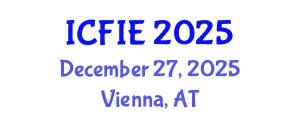 International Conference on Fuzzy Information and Engineering (ICFIE) December 27, 2025 - Vienna, Austria