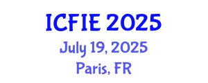 International Conference on Fuzzy Information and Engineering (ICFIE) July 19, 2025 - Paris, France