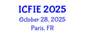 International Conference on Fuzzy Information and Engineering (ICFIE) October 28, 2025 - Paris, France