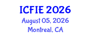 International Conference on Fuzzy Information and Engineering (ICFIE) August 05, 2026 - Montreal, Canada