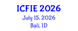 International Conference on Fuzzy Information and Engineering (ICFIE) July 15, 2026 - Bali, Indonesia