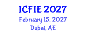 International Conference on Fuzzy Information and Engineering (ICFIE) February 15, 2027 - Dubai, United Arab Emirates International Conference on Fuzzy Information and Engineering (ICFIE) February 15, 2027 - Dubai, United Arab Emirates