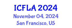 International Conference on Fuzzy Logic and Applications (ICFLA) November 04, 2024 - San Francisco, United States